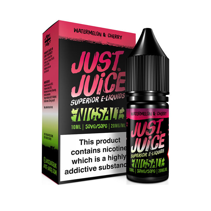 Watermelon Cherry Just Juice 10ml Nic Salt E-Liquid