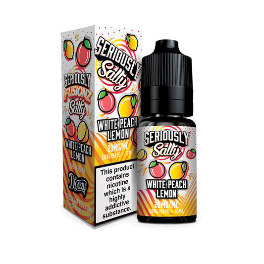 White Peach Lemon Seriously Fusionz 10ml Nic Salt