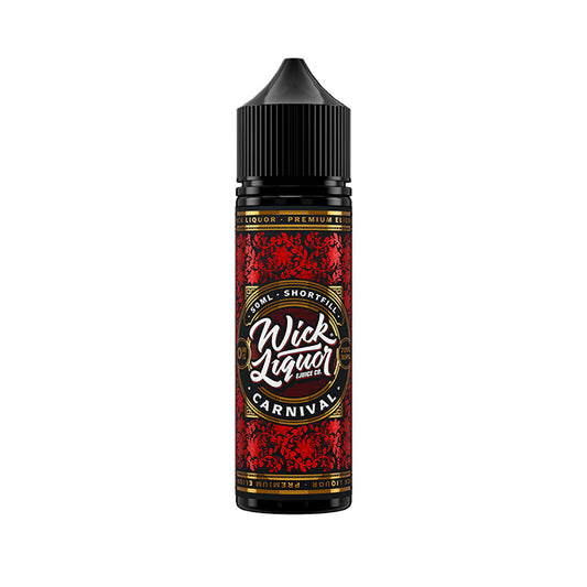 Wick Liquor 50ml E-Liquid Carnival