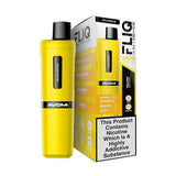 Yellow Edition Avomi Fliq 4 in 1 Prefilled Pod Kit and Box