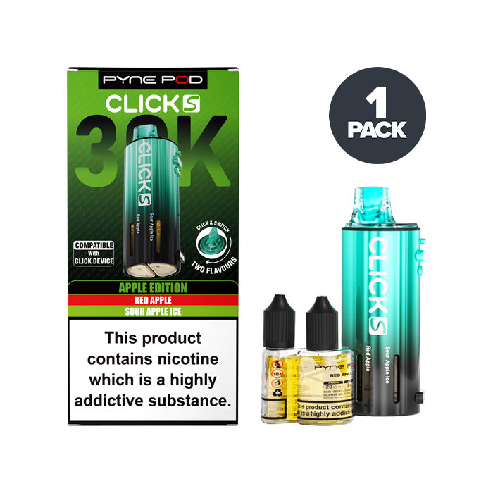 Apple Edition Pyne Pod Click S 30K Refill Pack with Box
