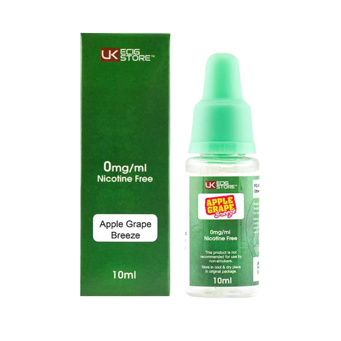 UK Ecig Store Apple Grape Breeze 10ml E-liquid with Box Old Design