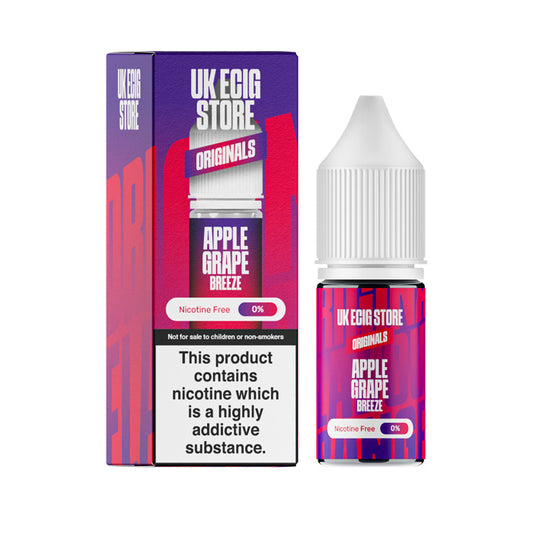 UK Ecig Store Apple Grape Breeze 10ml E-liquid with Box