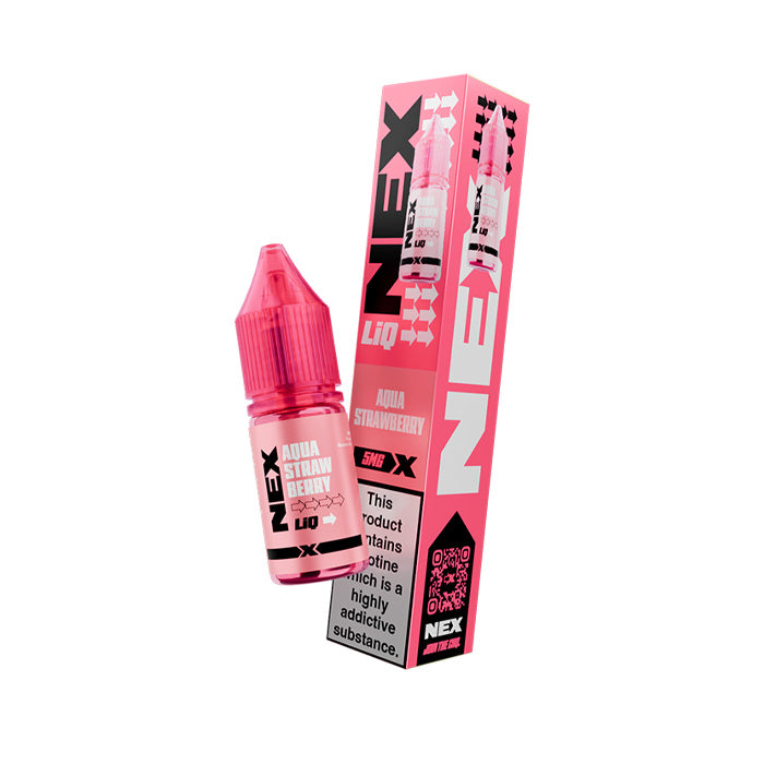 Aqua Strawberry Nic Salt E-Liquid by NexLiq