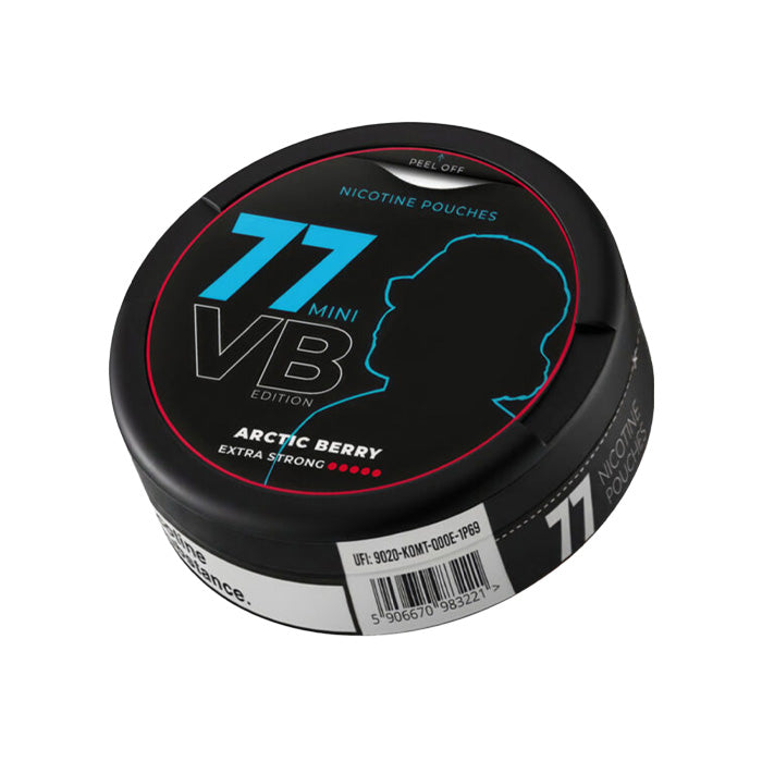 Tub of 20 Arctic Berry 77 VB Edition Mini Nicotine Pouches