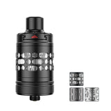 Aspire Nautilus 3SR Tank with three squares showcasing three out of the three available colours