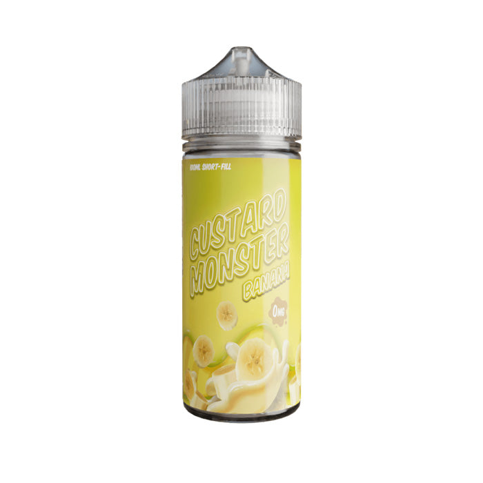 Banana 100ml Shortfill E-Liquid by Custard Monster