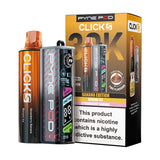 Banana Edition Pyne Pod Click S 30K Pod Kit and Box