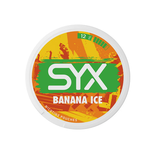 Banana Ice 12mg SYX Nicotine Pouches