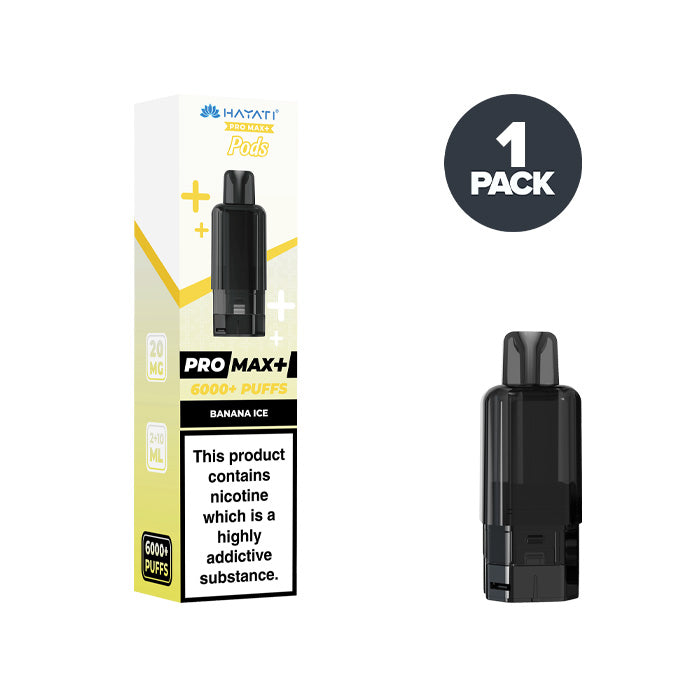 Banana Ice Hayati Pro Max Plus Prefilled Pods