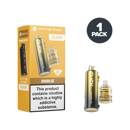 Banana Ice Pyne Pod Click Refill and Box
