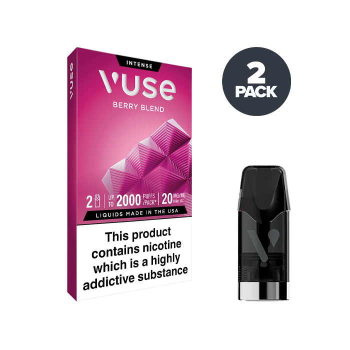 Berry Blend Vuse Intense Pods | Pack of 2 | Multi-buy Discount Berry Blend Vuse Intense Pods | Pack of 2 | Multi-buy Discount
