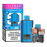 Berry Edition Elf Bar 4 in 1 Ultra 50 Prefilled Pod Kit and Box