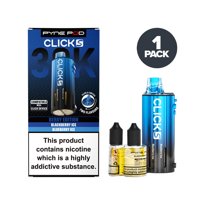 Berry Edition Pyne Pod Click S 30K Refill Pack with Box