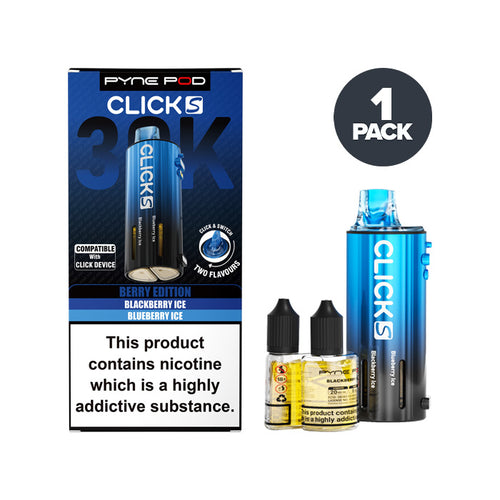 Berry Edition Pyne Pod Click S 30K Refill Pack with Box