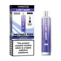 Berry Fusion Hawcos X Lost Mary 7000 Pro Max Prefilled Pod Kit and Box