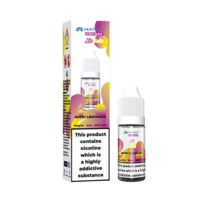 Berry Lemonade Hayati Pro Max 10ml Nic Salt E-Liquid and Box