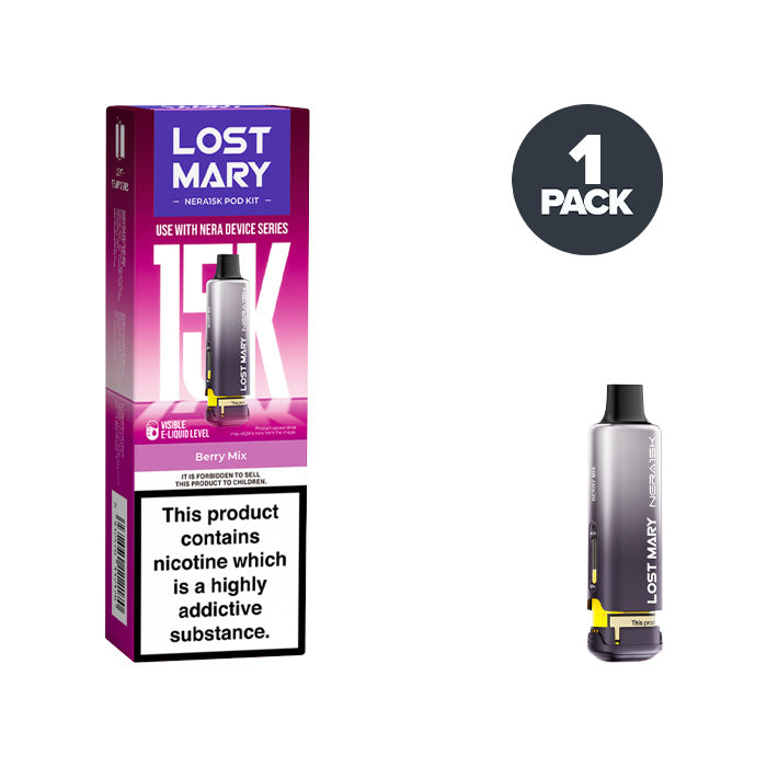 Berry Mix Lost Mary Nera 15K Refill Pack