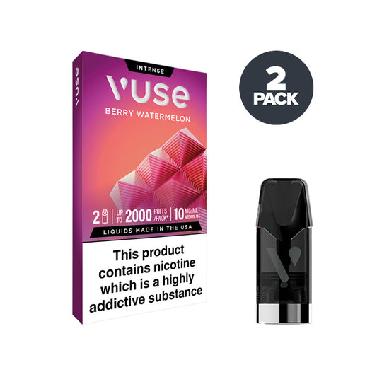 Berry Watermelon 10mg Vuse Intense Pod and Box