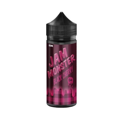 Black Cherry 100ml Shortfill E-Liquid by Jam Monster