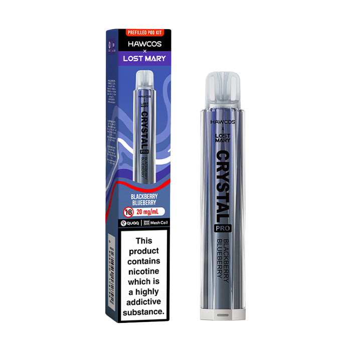 elfbar elfa master akku DISPOSABLE VAPE LOST MARY CRYSTAL MAD BLUE QM600 20MG main image 1