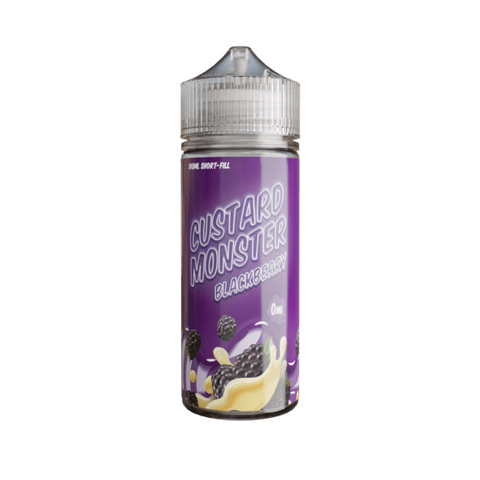 Blackberry 100ml Shortfill E-Liquid by Custard Monster