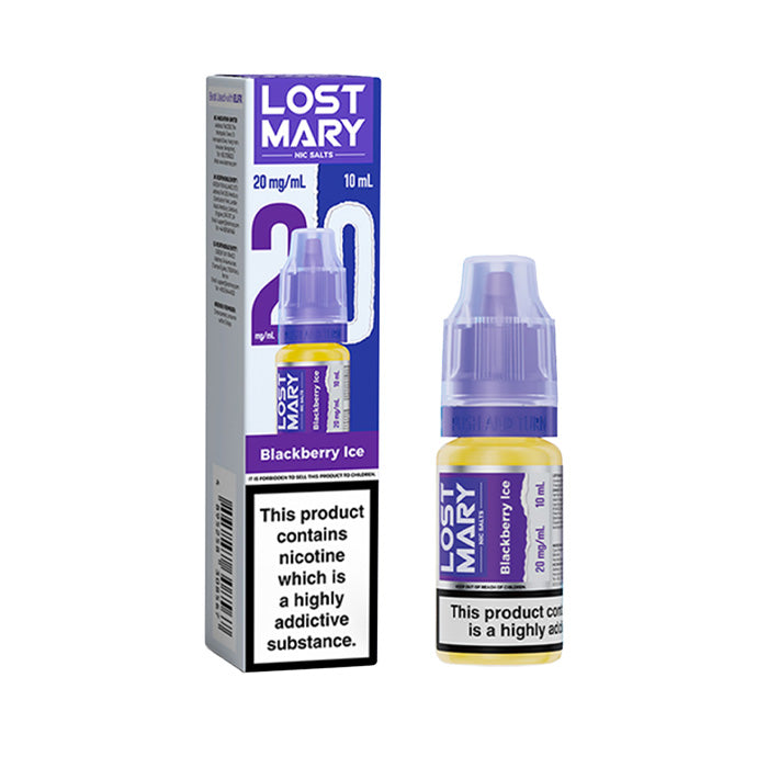 Lost Mary Blackberry Ice Nic Salt E-Liquid by Lost Mary — image 1 of 1