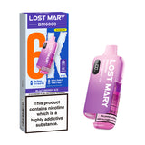 Blackberry Ice Lost Mary BM6000 Prefilled Pod Kit and Box