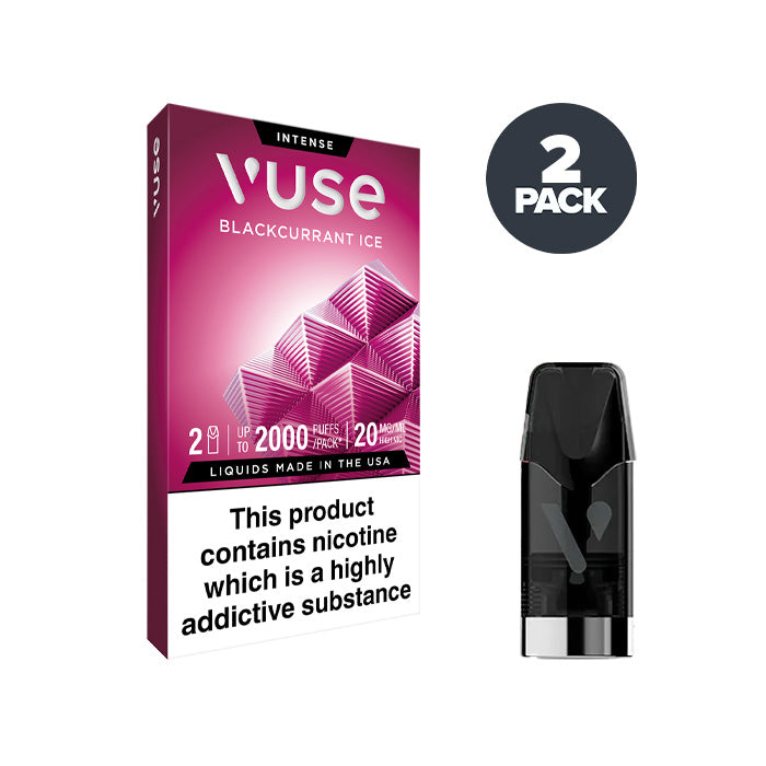 Blueberry Ice Vuse Intense Pods | Pack of 2 | Multi-buy Discount Blueberry Ice Vuse Intense Pods | Pack of 2 | Multi-buy Discount