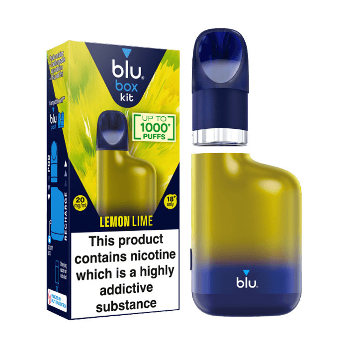 Blu Box Prefilled Pod Kit - Lemon Lime