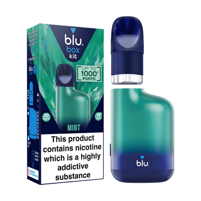 Blu Box Prefilled Pod Kit - Mint