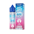 A 40ml bottle of Just Juice Bar Below Zero Blue Cherry Blast E-Liquid with the box