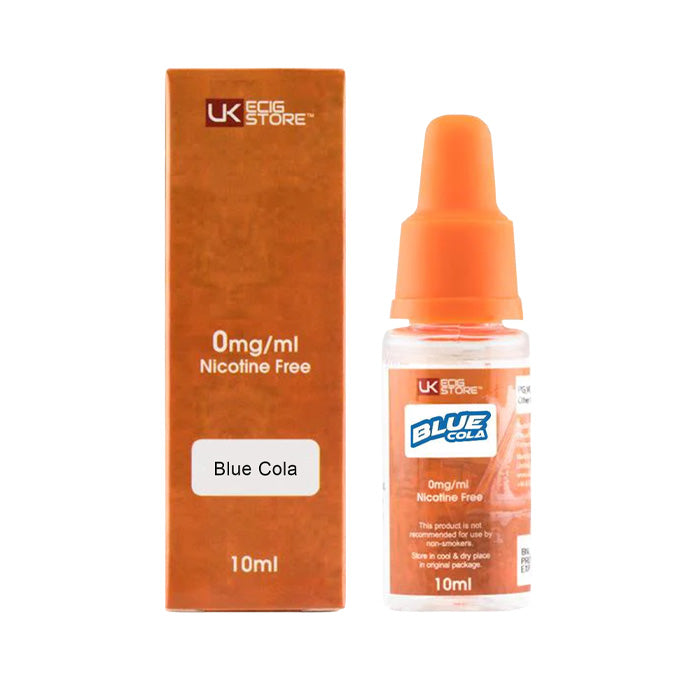 UK Ecig Store Blue Cola 10ml E-liquid with Box Old Design