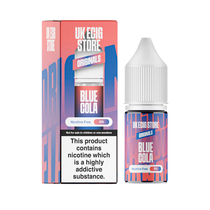UK Ecig Store Blue Cola 10ml E-liquid with Box