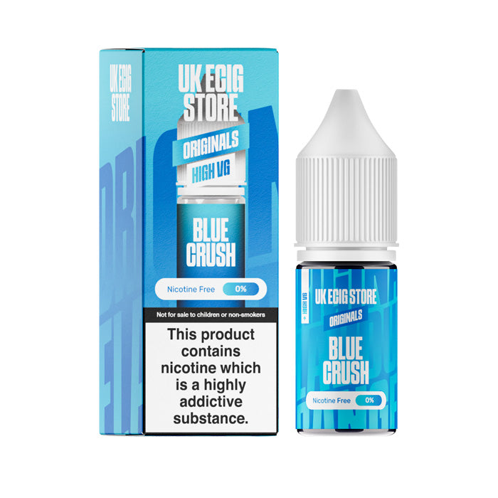 UK Ecig Store Blue Crush High VG 10ml E-liquid with Box