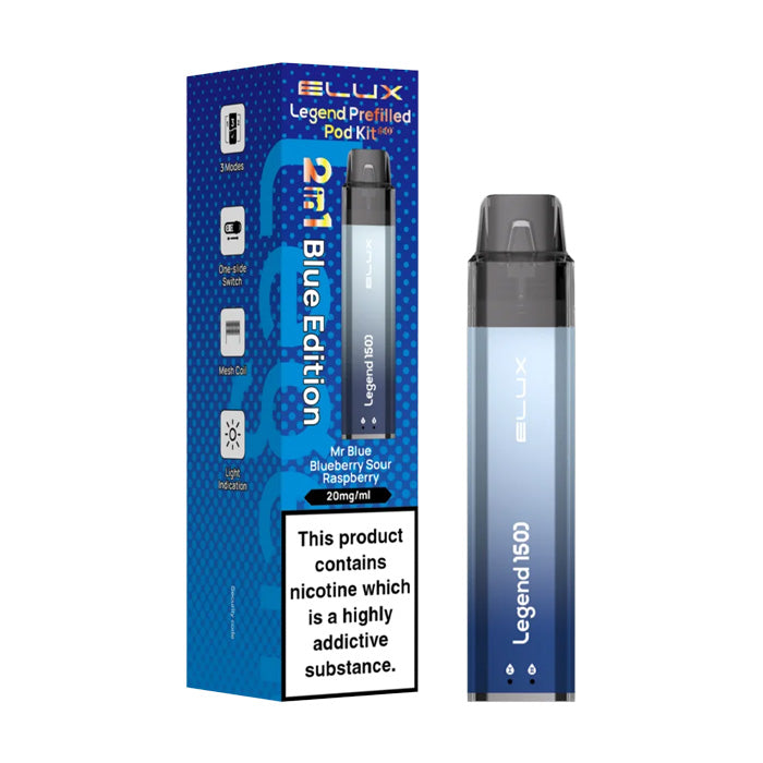 Elux Legend 1500 2 in 1 Prefilled Pod Kit