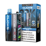 Blue Edition Pyne Pod Click S 30K Pod Kit and Box