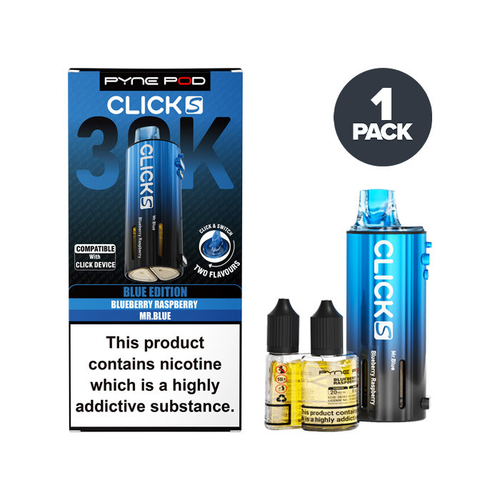 Pyne Pod Blue Edition Pyne Pod Click S 30K Refill Pack — image 1 of 1