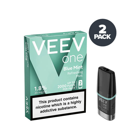 Blue Mint Veev One Prefilled Pod and Box