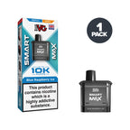 Blue Raspberry Ice 10mg IVG Smart Max Refill Pack and Box
