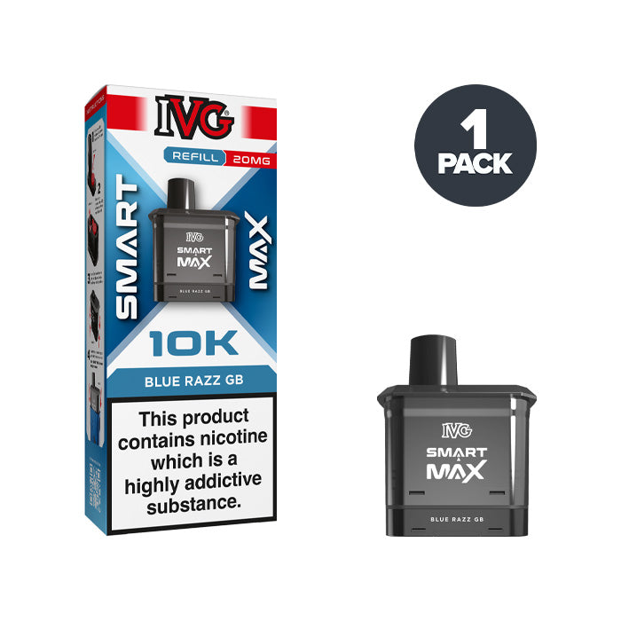 Blue Razz GB IVG Smart Max Refill Pack