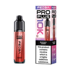 Blue Razz Cherry Feoba Pro Plus 30K Pod Kit and Box