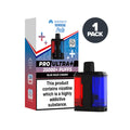 Blue Razz Cherry Hayati Pro Ultra Plus Prefilled Pod and Box