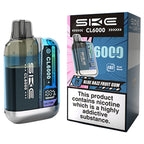 Blue Razz Fruit Gum SKE CL6000 Prefilled Pod Kit with Box