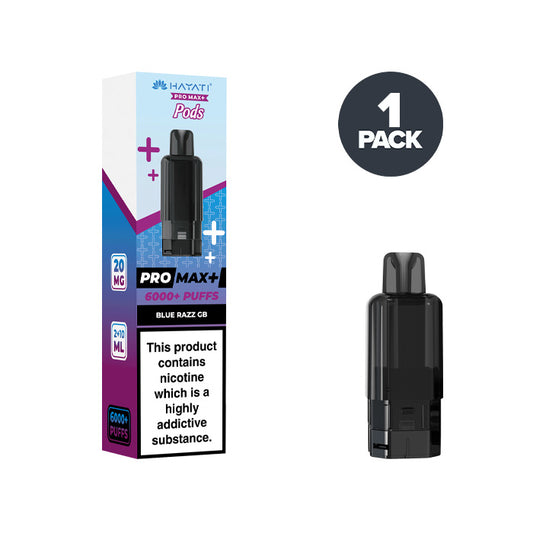 Blue Razz GB Hayati Pro Max Plus Prefilled Pods