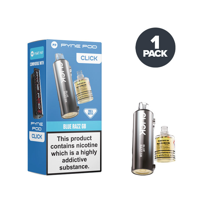 Blue Razz GB Pyne Pod Click Refill Pack