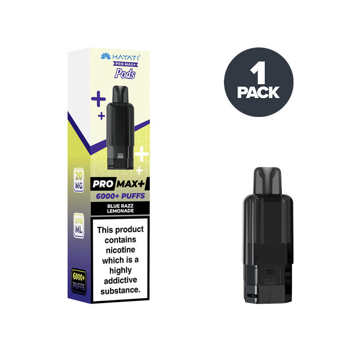 Blue Razz Lemonade Hayati Pro Max Plus Prefilled Pods