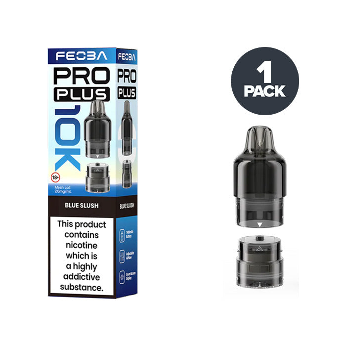 Blue Slush Feoba Pro Plus 10K Refill Pack