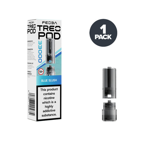 Blue Slush Feoba Treo 33K Prefilled Pods