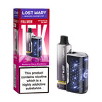 Blueberry Cherry Blackberry Lost Mary Nera 15K Fullview Prefilled Pod Kit with box
